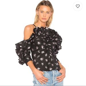 Off Shoulder Ruffle Top